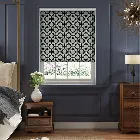 Choices Lattice Black Roller Blind