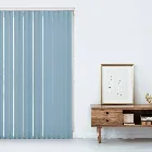 Bella Blackout Brittany Blue 89mm Vertical Blind