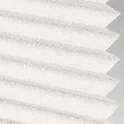 Perfect Fit Pleated Blind Chenille Asc White