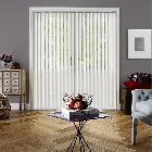 Kuta Blackout Gesso Rigid Pvc 89mm Vertical Blind