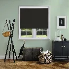 Genesis Blackout Black Electric Roller Blind