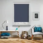 Unishade Blackout Fr Navy Blue Roller Blind
