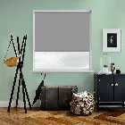 Splash Mid Grey Electric Roller Blind