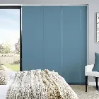 Splash Smoke Blue Panel Blind
