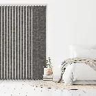 Bergen Graphite 89mm Vertical Blind