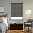 Splash Chocolate Brown Electric Roller Blind