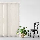 Umbra Blackout White 89mm Vertical Blind