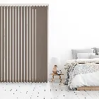 Splash Mocha Brown 89mm Vertical Blind