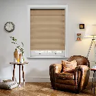 Wood Grain Effect 25mm Light Oak Aluminium Venetian