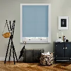 Stockholm Brittany Blue Electric Roller Blind