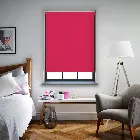 Unilux Pvc Blackout Flamingo Pink Electric Roller Blind