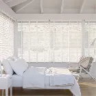 Metropolitan Gloss Ultra White & Linen - 50mm Slat