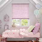 Party Polka Candyfloss Roman Blind