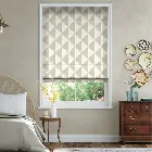 Habutai Pebble Roman Blind