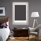 Shimmer Blackout Quartz Black Perfect Fit Roller Blind
