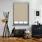 Unilux Pvc Blackout Linen Electric Roller Blind