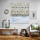 Toucan Talk Tropical Roman Blind