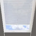 Hampton Silver - Translucent Pleated Skylight Blind