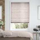 Dupioni Faux Silk Mink Roman Blind