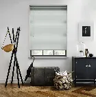 Turin 25mm Soft Grey Aluminium Venetian