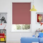 Santiago Blackout Habanero Red Roller Blind