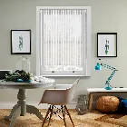 Vesper Snow Roller Blind