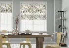 Wild Meadow Charcoal - Roman Blind