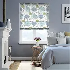 Gardenia Inky Blue Roman Blind