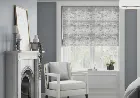 Maps Grey - Roman Blind
