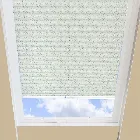 Sprinkle Solar Hemp Pleated Skylight Blind