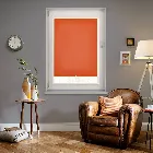 Splash Bright Orange Perfect Fit Roller Blind