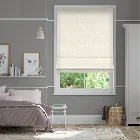 Elodie Classic White Roman Blind