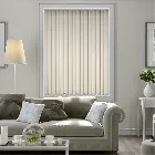 Neblina Soft Cream Blackout Vertical Blind