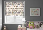 Beach Hut Antique - Roman Blind
