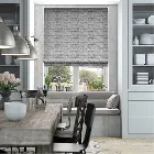 Gladstone Cadet Grey Roman Blind
