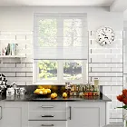 Paraiso Voile Crystal Roman Blind