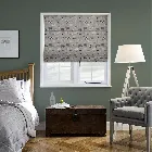 Baa Baa Charcoal Roman Blind