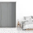 Unishade Blackout Fr Charcoal Grey 127mm Vertical Blind