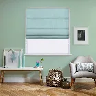 Santiago Cotton Duck Egg Roman Blind