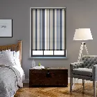 Lola Swing Blues Electric Roller Blind