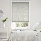 Loretta Stone & Stone Trimmed Roman Blind