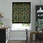 William Morris Fruit Ebony Roman Blind