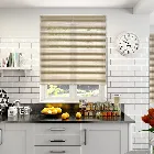Premium Organza Caf Venetian Blind - 25mm Slat