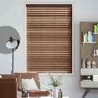 Cuban Oak Faux Wood Blind - 50mm Slat