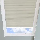 Hive Blackout Hessian Pleated Skylight Blind