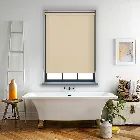 Unishade Blackout Fr Cream Electric Roller Blind