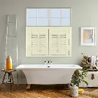 Caf Style Hampton Ecru Faux Wood Shutter