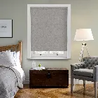 Metz Pvc Blackout Ash Grey Roller Blind
