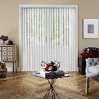 Amari Blackout White Rigid Pvc 89mm Vertical Blind