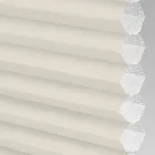 Perfect Fit Hive Plain Cream Duo Thermal Blind